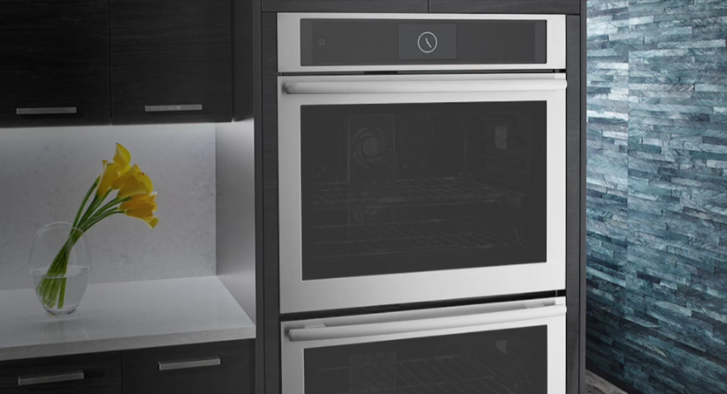 Jenn-Air's remote-controlled wall oven allows you to connect with it from wherever you are.